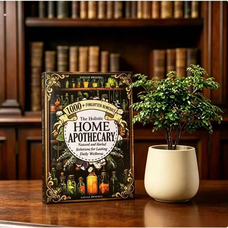 Herbal Wellness Recipes - The Holistic Home Apothecary Book,1000+ Forgotten