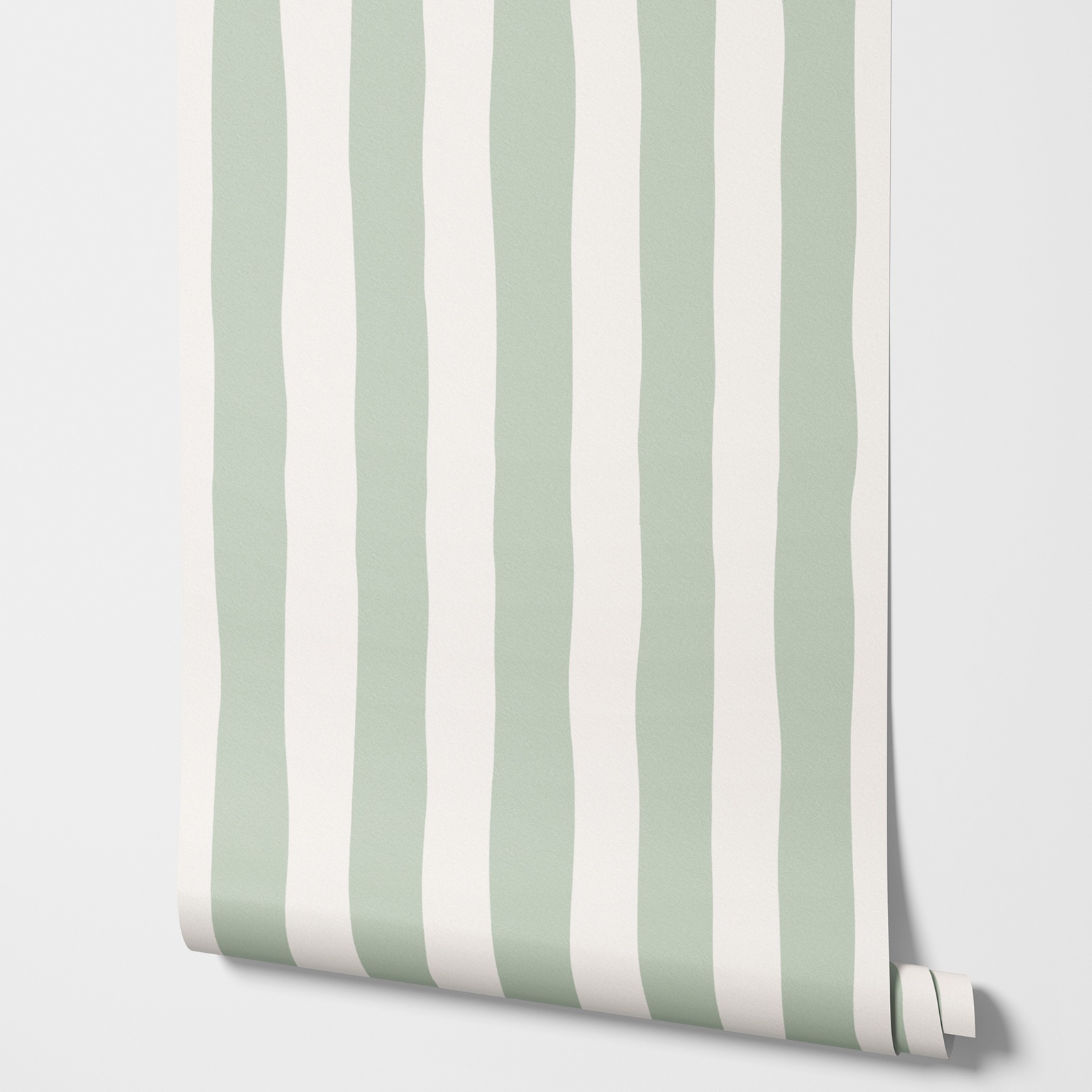 Removable Wallpaper Sage Green - Herbal Wallpaper recension och pris