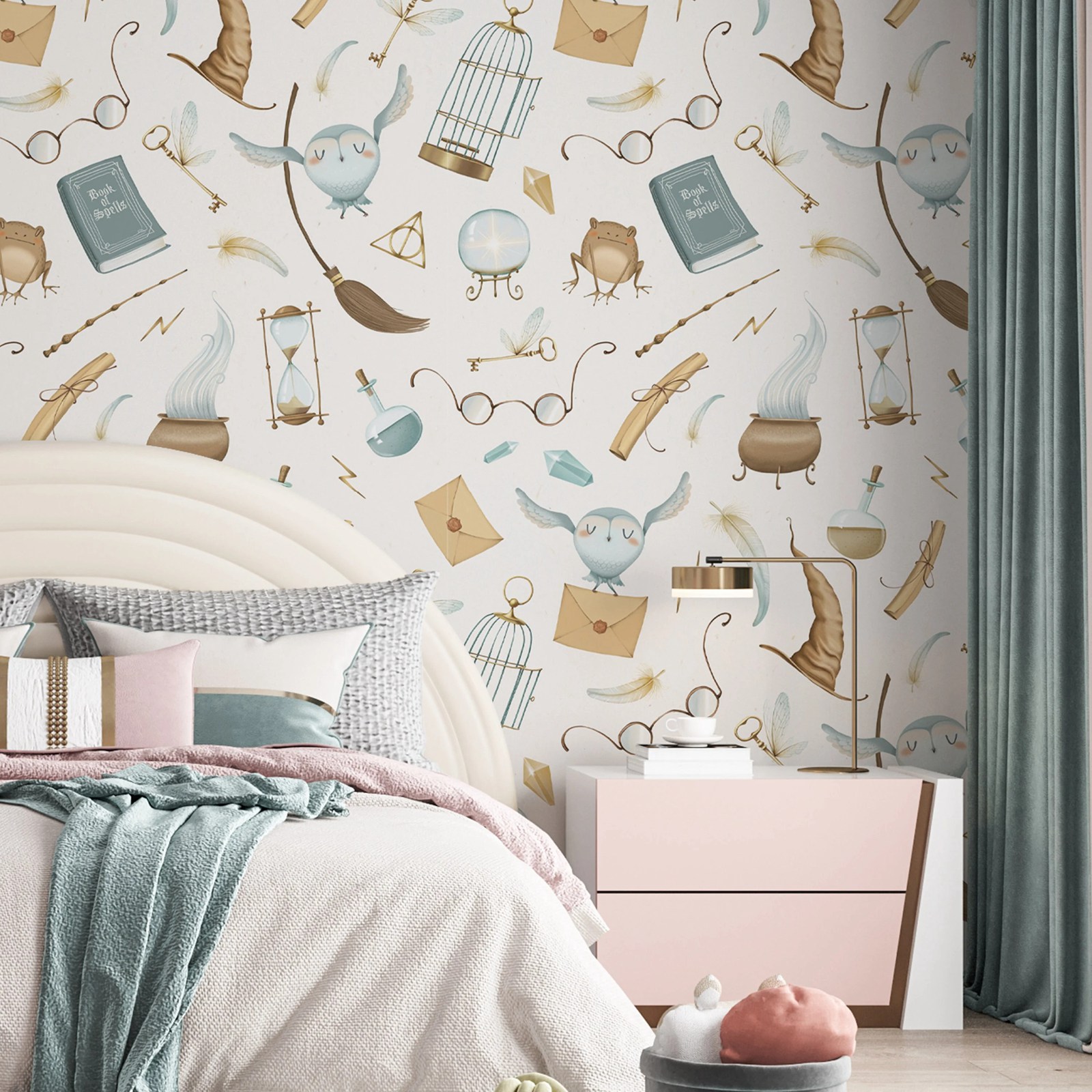Self-adhesive Cartoon Wallpape - Herbal Wallpaper recension och pris