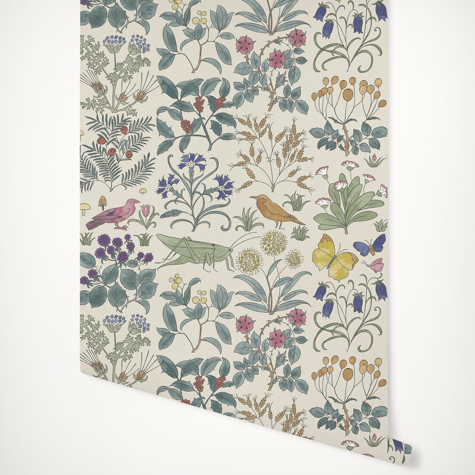 Apothecary's Garden Wallpaper  - Herbal Wallpaper recension och pris