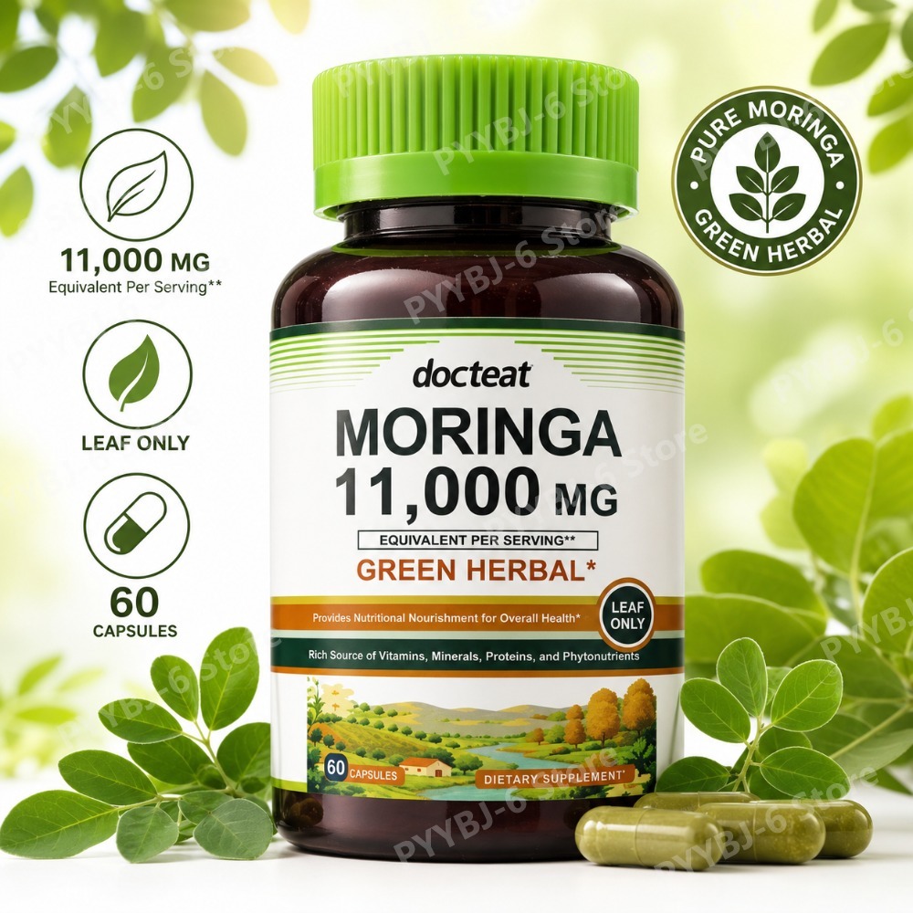 Moringa 11000mg Green Herbal S - Green Herbal Wellness recension och pris