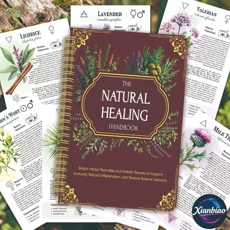 The Natural Healing Handbook   - Herbal Holistic Wellness recension och pris