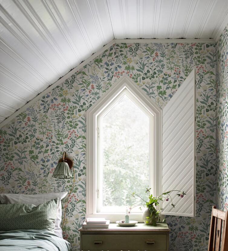 Custom Wallpaper European Past - Herbal Wallpaper recension och pris